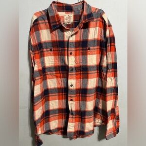 American Eagle brand Flannel heritage long sleeve button up shirt men’s size XL